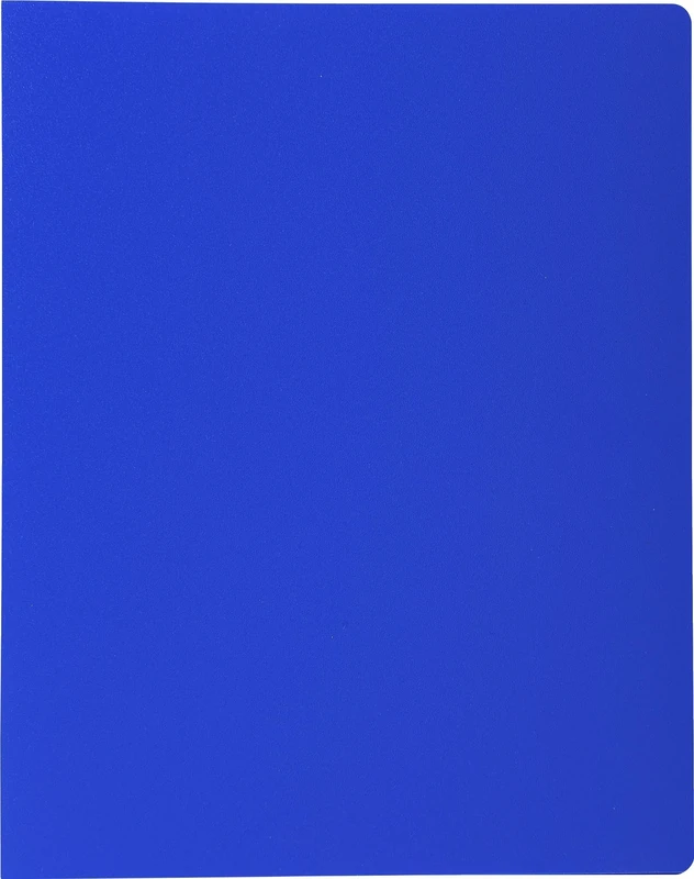 Exacompta - Ref. 88210E - Box of 10 OPAK document protectors - 20 smooth crystal pockets - 40 views - for format 17 x 22 cm - size 18 x 23 cm - semi-rigid polypro cover - 8 assorted colors