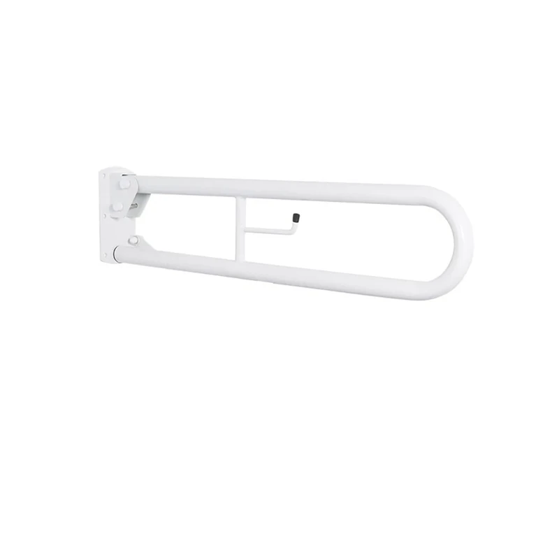 NRS Healthcare Lift and Lock Folding Support Rail N85493 for Bathroom Safety