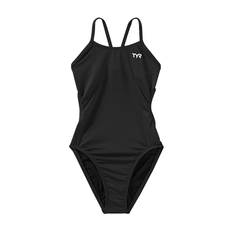 TYR Women's Durafast Elite Cutoutfit Swimsuit Black - Image 1