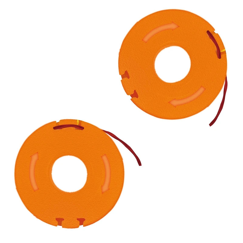 WORX Line Strimmer Spool & Line, Orange, 6.5 x 6.5 x 2.2 cm, wa0004.1