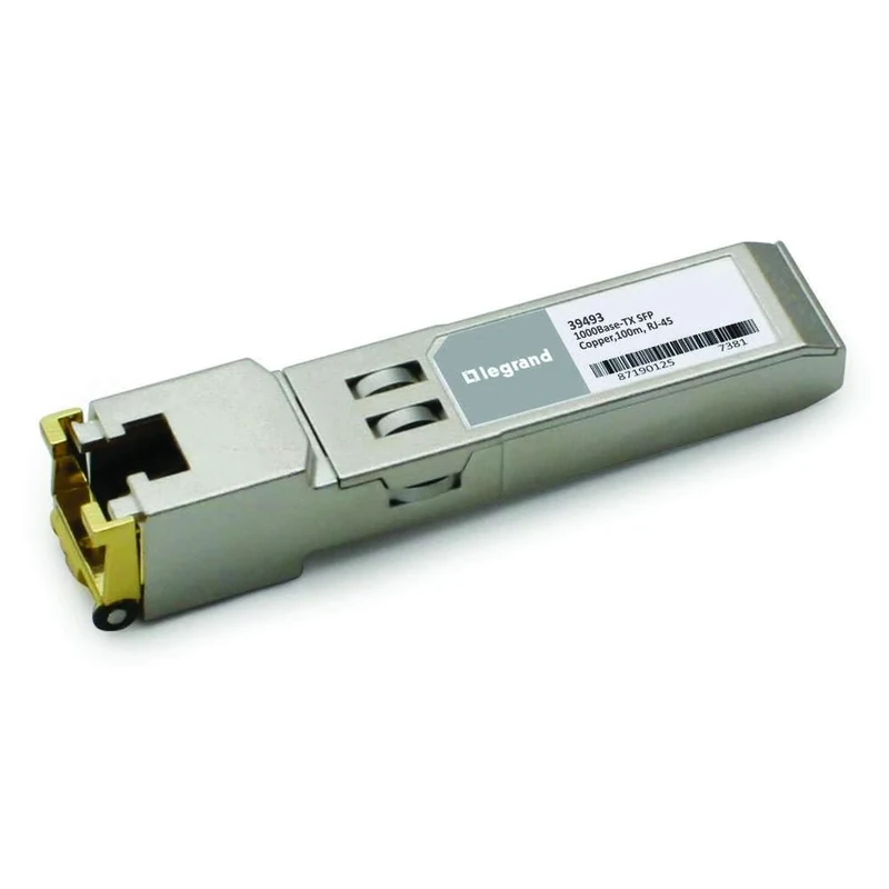 C2G Finisar FCLF-8521-3 Compatible 1000Base-TX SFP (mini-GBIC) Transceiver Module (Copper, 100m, RJ-45) - TAA Compliant