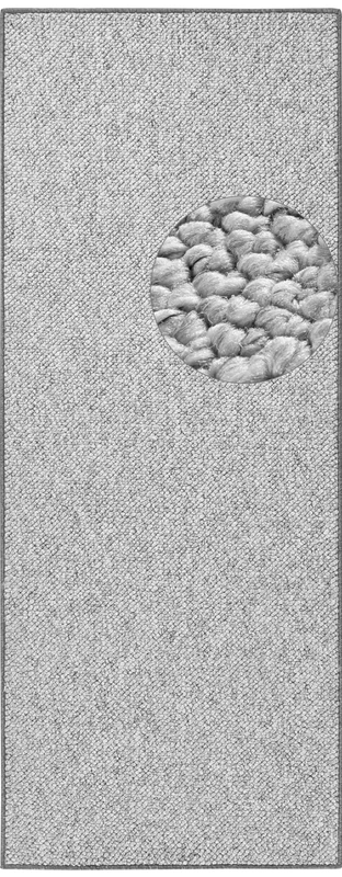 BT Carpet Wolly Runner - Living Room Rug Flat Weave Short Pile Wool Look Wool Skandi Look Dining Room Living Room Children's Room Bedroom - Cream, 80 x 200 cm