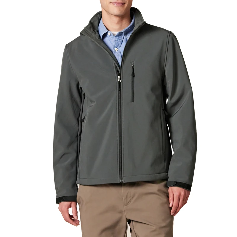 Amazon Essentials Men's Water-Resistant Softshell Jacket - XL
