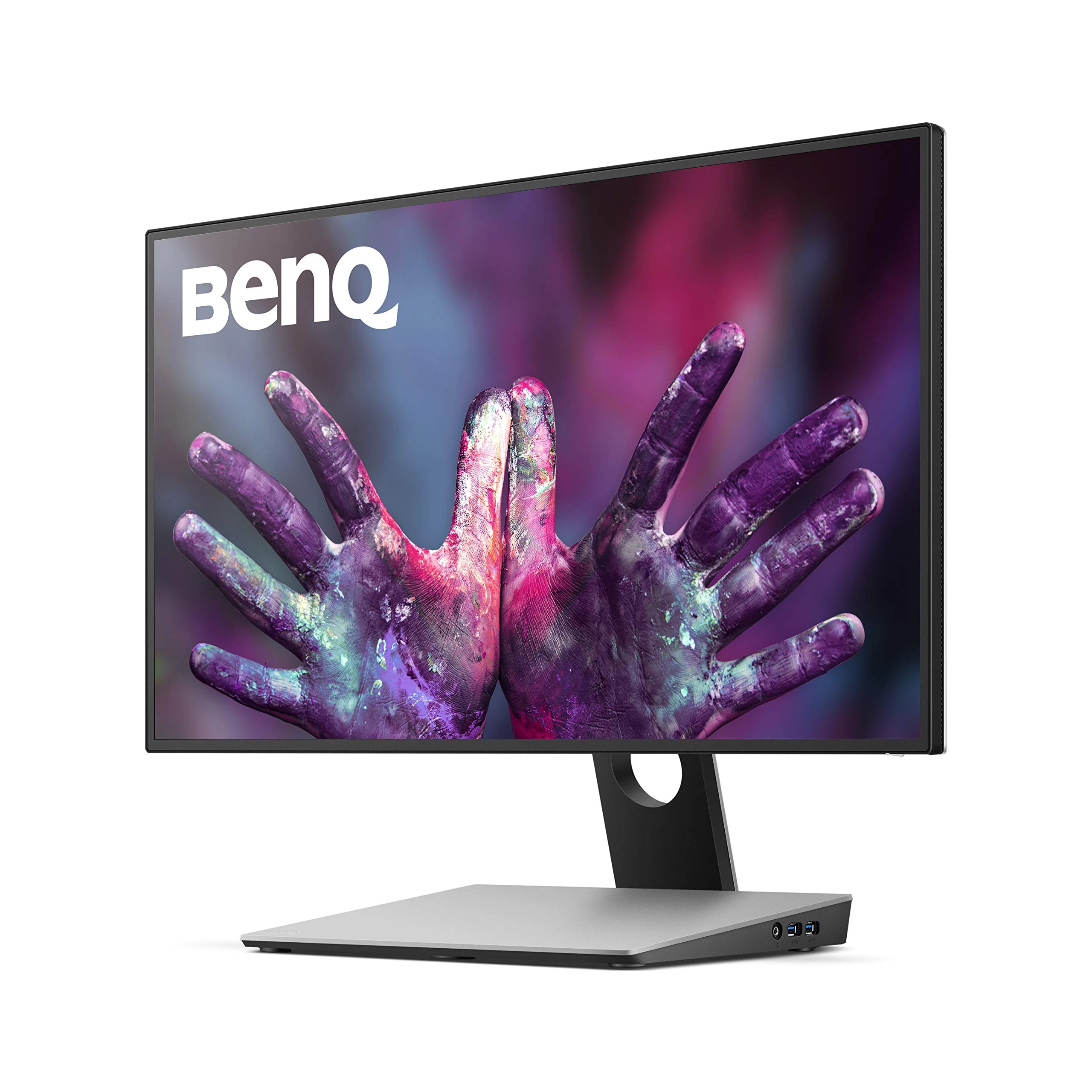 BenQ PD2710QC 27 Inch IPS LED Designer Monitor, 2560x1440 2K QHD, 100% Rec.709 and sRGB, CAD/CAM, Animation, Darkroom Mode, Low Blue Light, Flicker-Free, Black/Silver