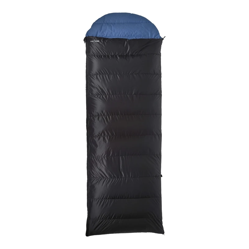 Lowland Outdoor® Ranger Comfort NC Down Sleeping Bag, Blue, 230 x 80 cm