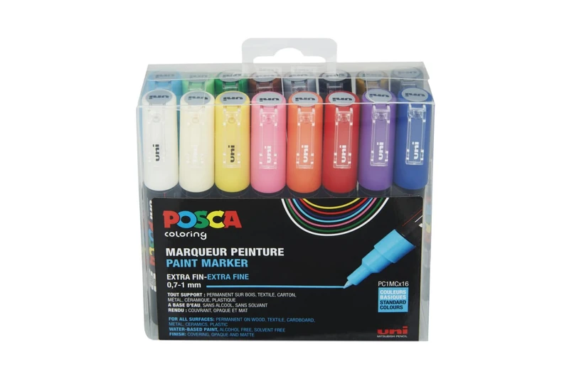 Faber-Castell uni-ball POSCA (186704) Extra Fine Bullet Tip Marker