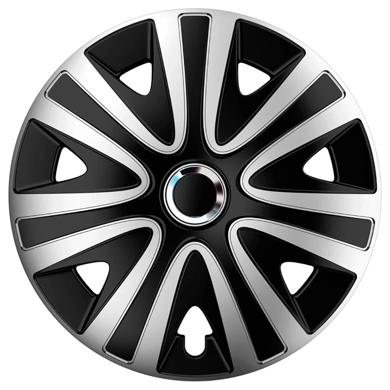 AutoStyle Set wheel covers Rialto Pro 15-inch silver/black