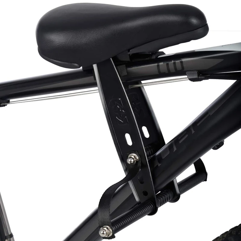 Oxford Unisex Little Explorer Top Tube Mounted Child Seat, Black, Ideal for ages 3-6 years 22Kg weight limit UK - Image 1