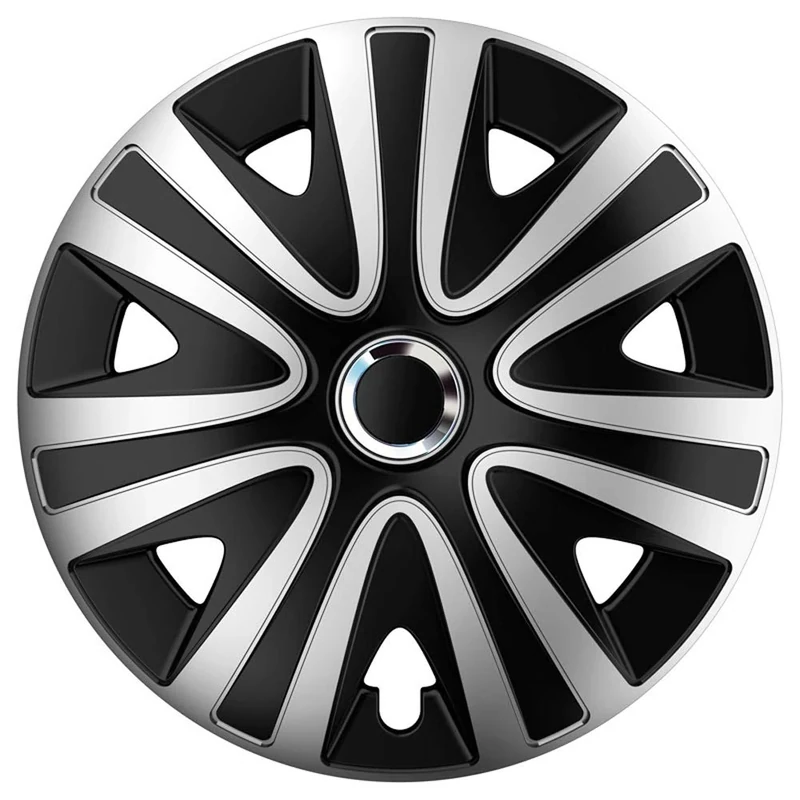 AutoStyle Set wheel covers Rialto Pro 14-inch silver/black