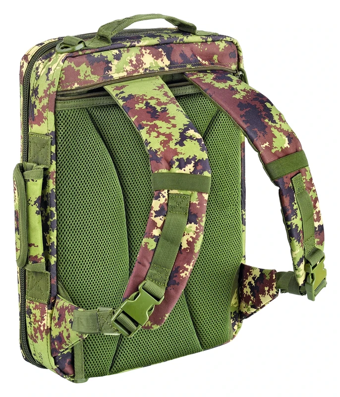 DEFCON 5 Laptop Bag Backpack 17, Unisex, Computer Pack 17", Italian Camo, 42 x 32 x 14 cm