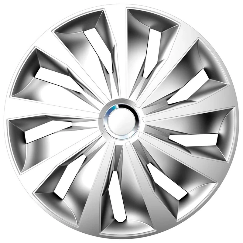 AutoStyle Set wheel covers Grip Pro 15-inch silver