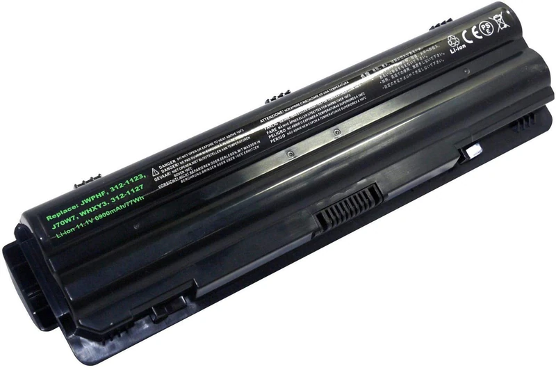 MicroBattery MBI2729 Lithium Ion 6600 mAh 11.1 V Rechargeable Battery Rechargeable Batteries (11.1 V Lithium Ion (Li-ion); 6600 mAh; Notebook/tablet, 73Wh Black)