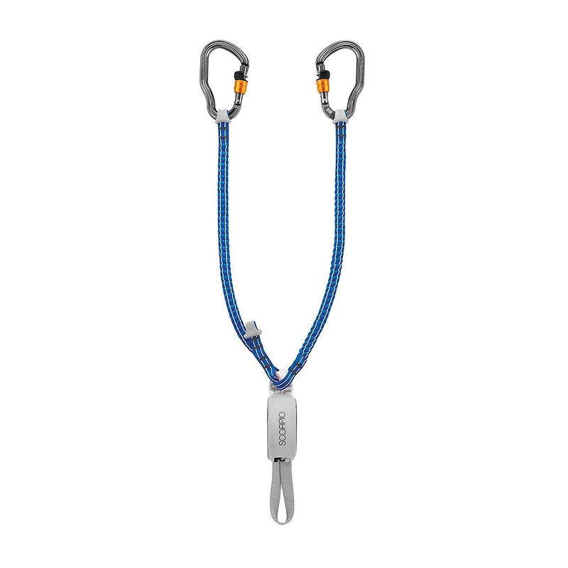 Petzl Scorpio Vertigo Lanyard Climbing Set, Multi, One Size