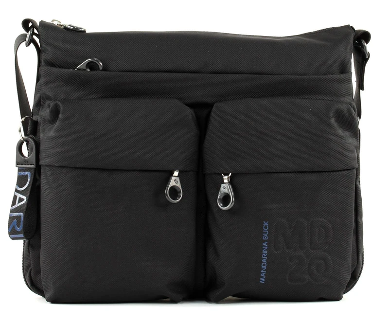 Mandarina Duck Women's MD 20 P10QMTX6 Crossbody Bag, Black, 32x28x10 (L x H x W)