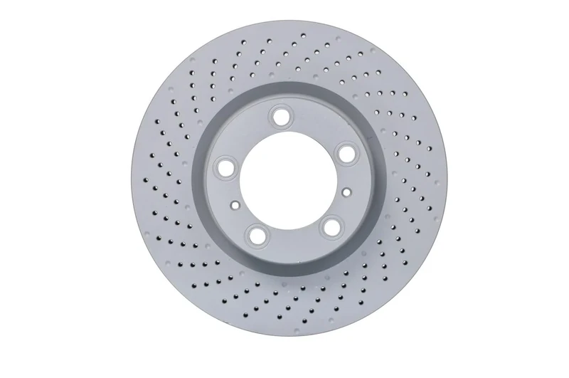 Bosch BD2445 Brake Disc - 330 mm Vented High-Carbon Disc - Front Axle - ECE-R90 Certified - Great Cooling and Noise Suppression, Advanced Corrosion protected - 1 Single Disc