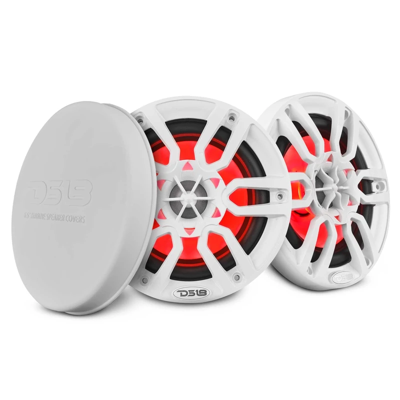DS18 6-Inch 300 W Marine Outdoor High End Coaxial Speaker Pair