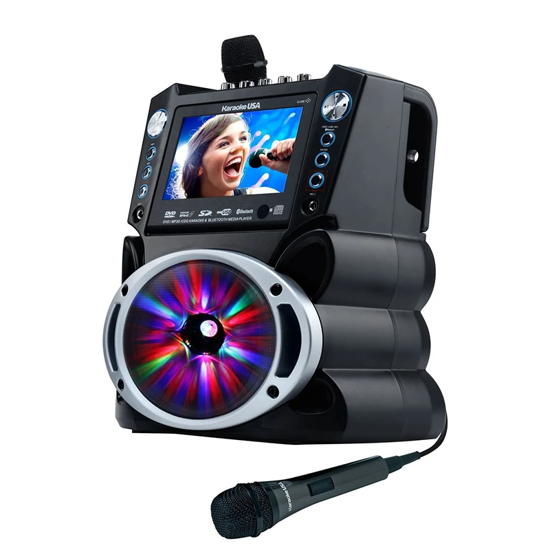 Karaoke USA GF843 Portable System with 7 Inch TFT Color Screen - Image 1