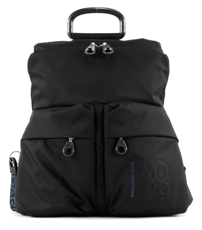 Mandarina Duck Women's Md 20 P10qmtz4 Backpack, Black8, 31x35x13(LxHxW)