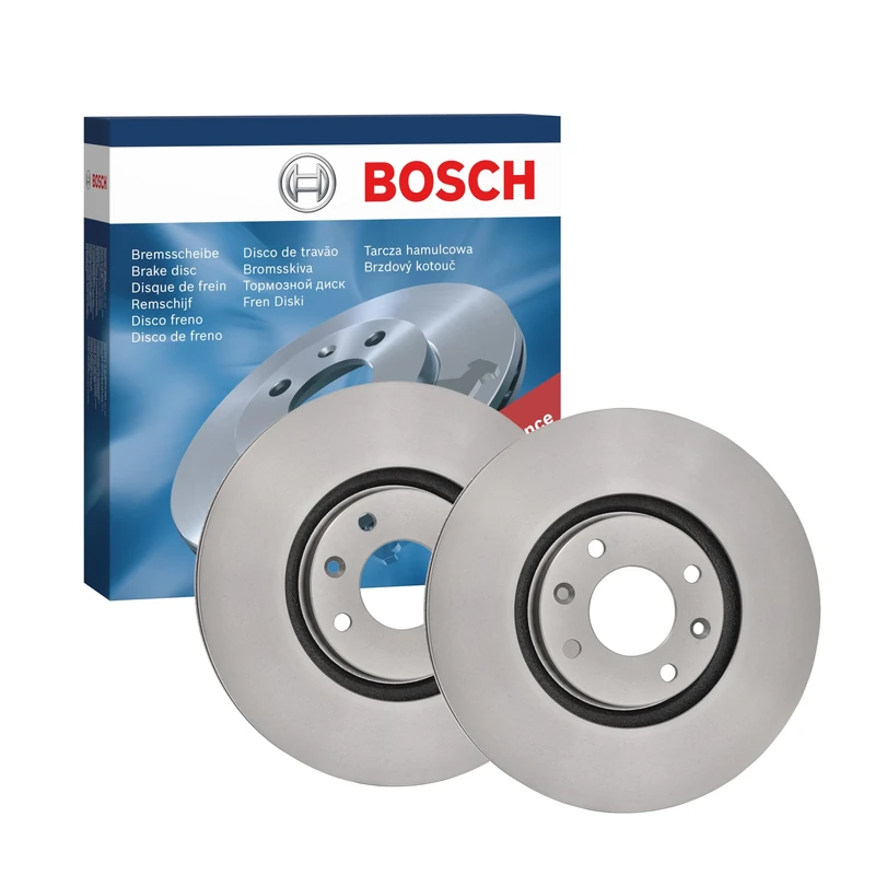 Bosch BD2457 Brake discs - ECE-R90 certified - 1 set of 2 discs