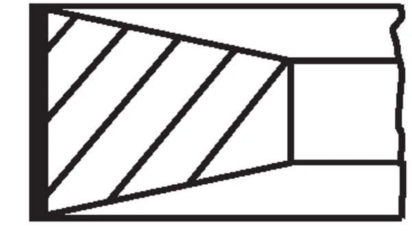 MAHLE ORIGINAL 039 RS 00113 0N0 Piston Ring Set