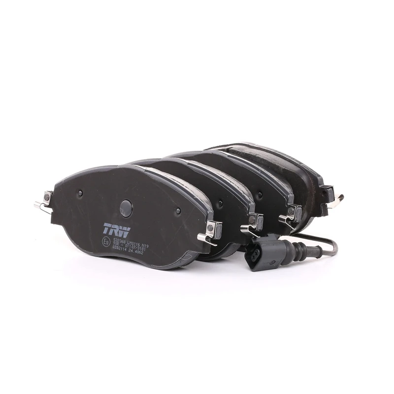 TRW GDB2114 Brake Pad Set of 4 for Volkswagen Golf VII (5G1, BQ1, BE1, BE2) 2012 - Front Axle and other vehicles