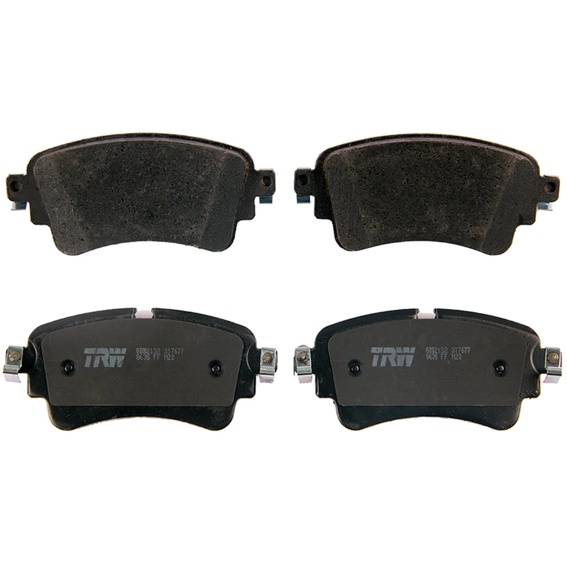 TRW GDB2132 Brake Pad Set of 4 for Audi Q5 SUV (FYB, FYG) 2016 - Rear Axle and other vehicles