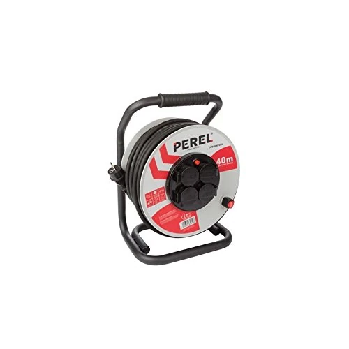 Perel ECR40NP25N-G Professional Cable Drum