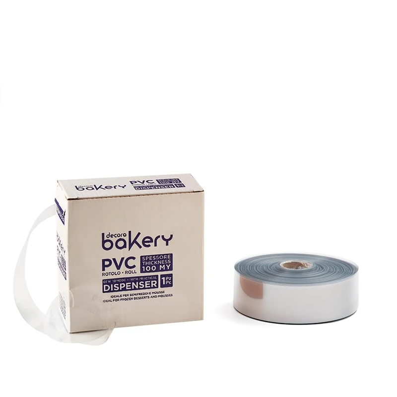 Decora Food Safe PVC Coil - 200m x 50mm Transparent Insulation