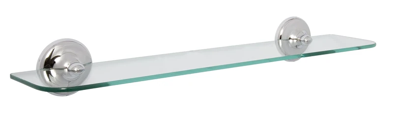 Croydex Flexi-Fix Grosvenor Chrome Easy to Fit Shelf , QM701441
