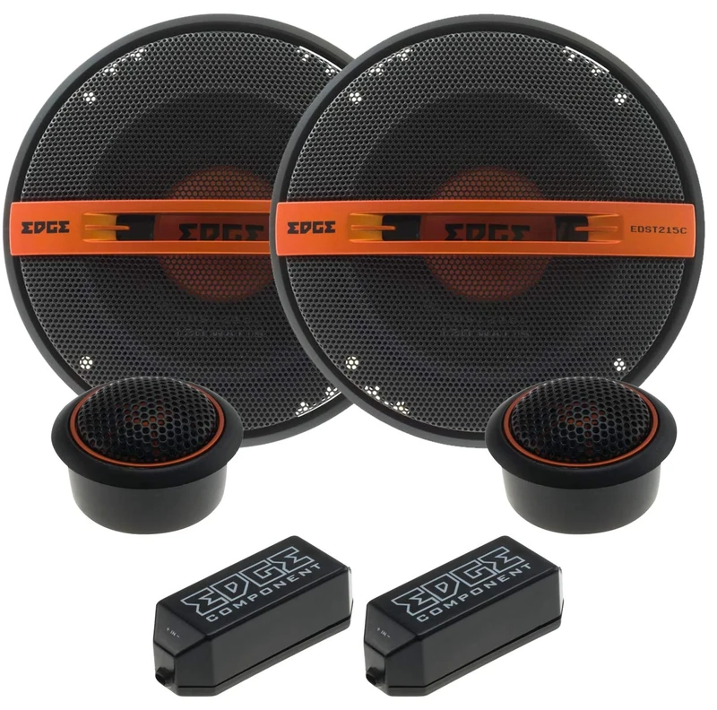 EDGE Audio 5.25” Component speaker - 60/120 W (RMS/MAX), Black