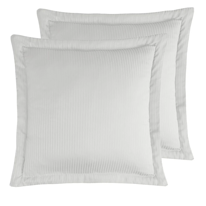 Cotton Satin Pillowcase 120 Thread Count Striped Versailles - Image 1