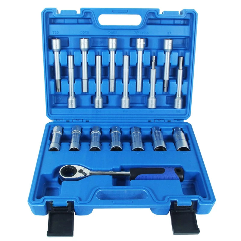 18pcs Suspension Shock Absorber Strut Nut Removal Tool Socket Kit