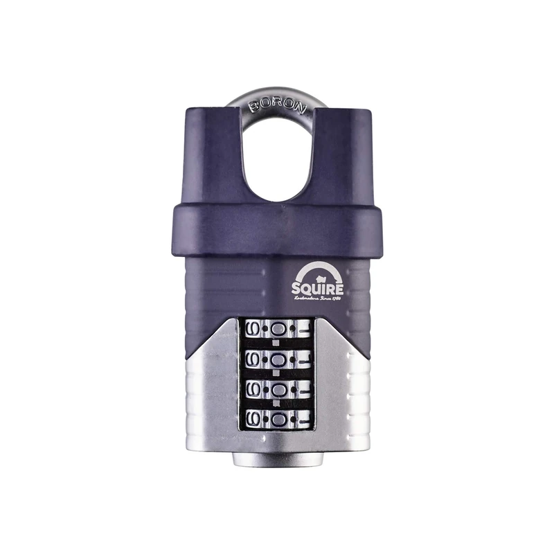 Squire, Henry Vulcan 4 Wheel Closed Shackle Combination Padlock, 50 mm (Length) - Image 1