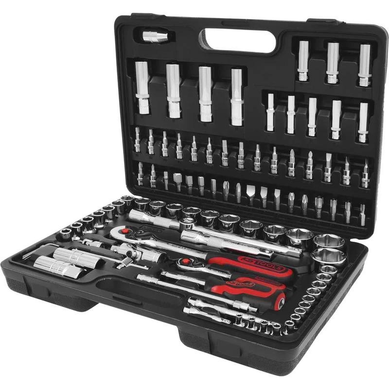 KS Tools 918.0796 1/4" + 1/2" CHROMEplus Socket set, 96 pcs