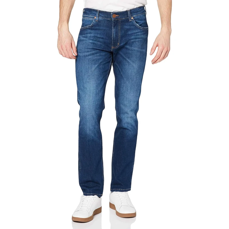 Wrangler Herren-Jeans Greensboro, Regular Fit, Straight Leg