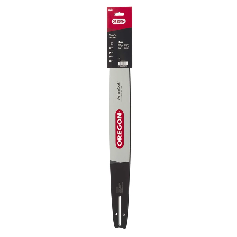 Oregon 188Vxlgk041 Versacut Professional Chainsaw Guide Bar, .058"/1.5Mm Gauge, .325" Pitch, 18"/45Cm Bar Length with K041 Motor Mount; 12 Tooth Nose, Black and Grey - Image 1