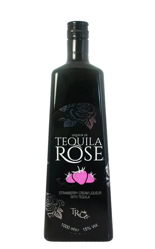 Tequila Rose, Strawberry Cream Liqueur, 1l, 15% ABV, Made with Real Dairy Cream, Best Served Chilled, Ideal for Cocktails, Gift Idea