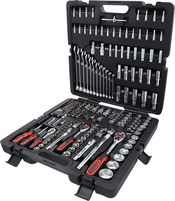 KS Tools 918.0216 1/4" + 3/8" + 1/2" CHROMEplus Socket set, 216 pcs