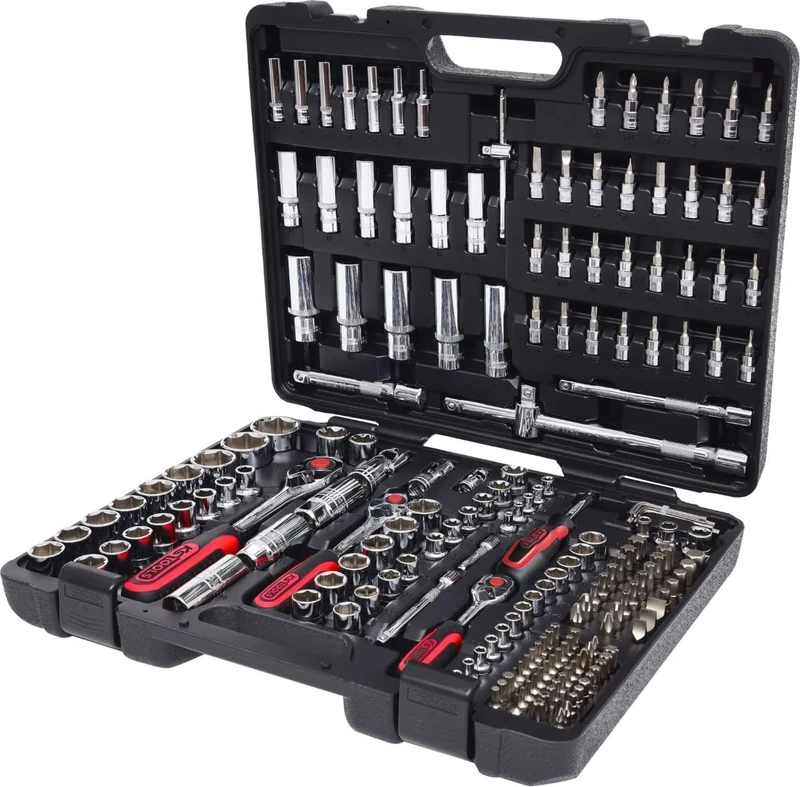 KS Tools 918.0795 1/4" + 3/8" + 1/2" CHROMEplus Socket set, 195 pcs