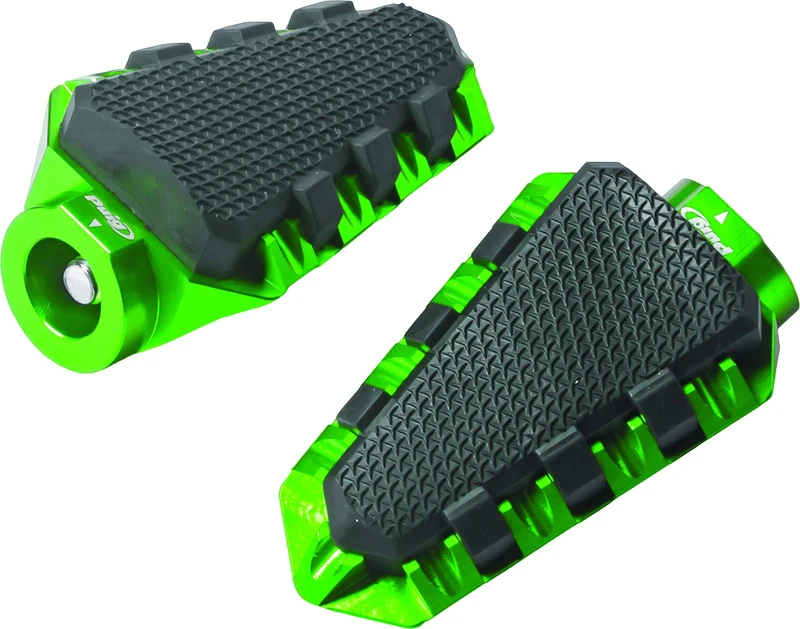 Puig 7319V Foot Pegs Set Trail Model, Green