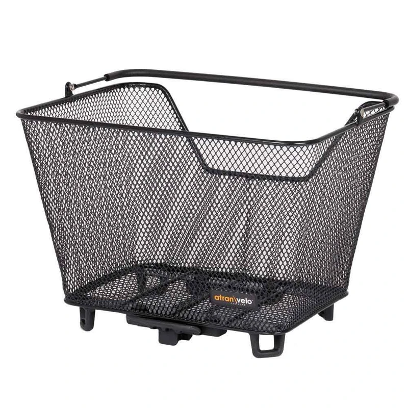 Atranvelo Unisex - Adult Daily Bicycle Basket, Black, 1 Size