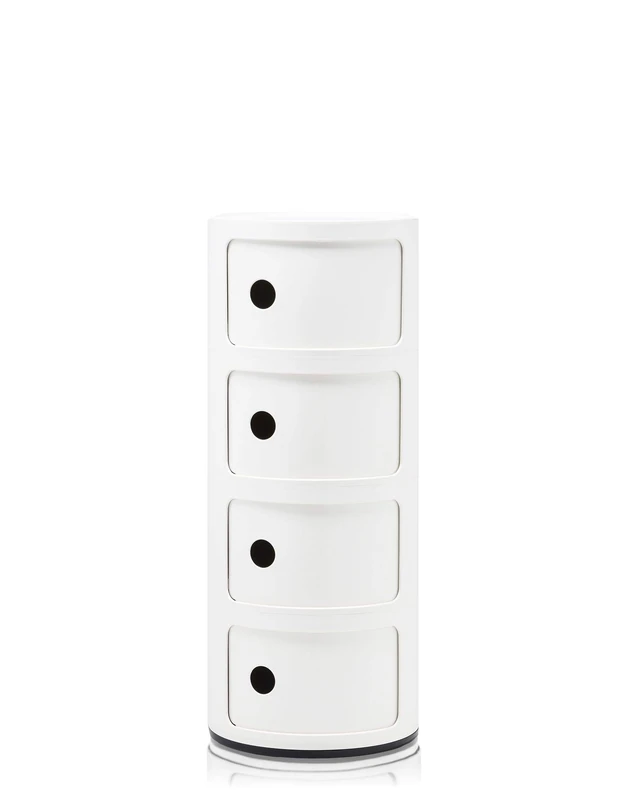 Kartell Componibili, Plastic, White