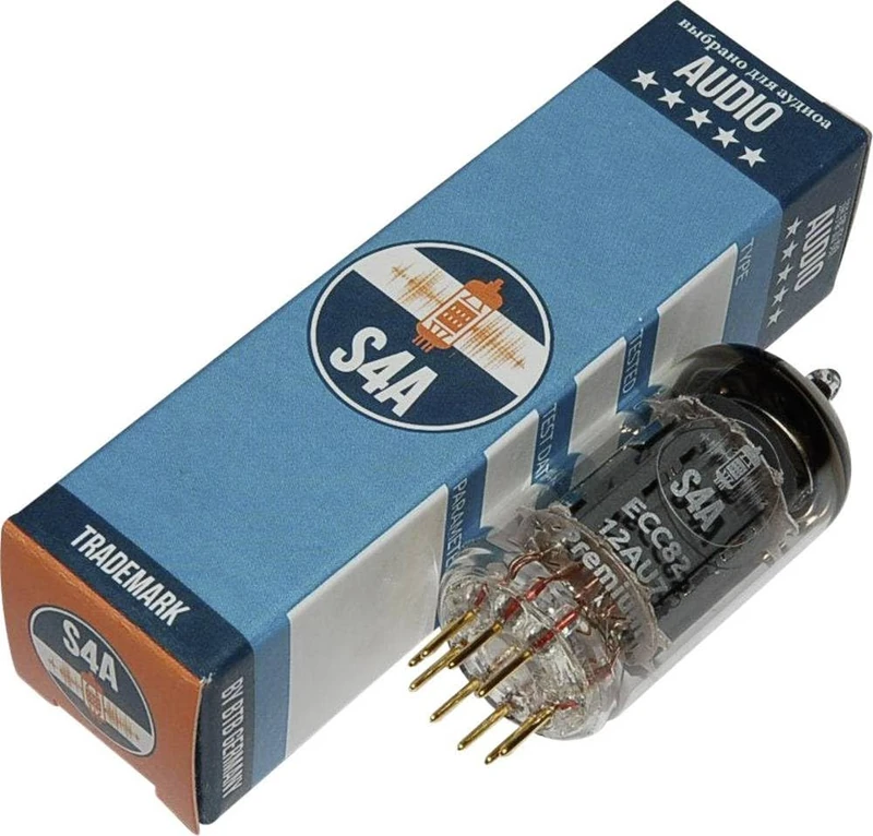 ECC82 S4A Premium Electron Tubes Selected for Audio and Studio Double Triode Number of Poles: 9 Socket: No