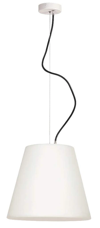 RABALUX LIDA A++ to E Outdoor Light Metal E27 White/Anthracite, Metal Plastic, White/Anthracite, 35 x 35 x 120 cm, E27 - Image 1