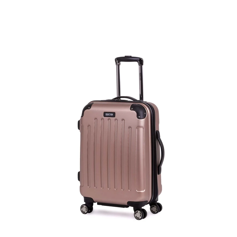 Kenneth Cole Reaction 20 Inch ABS 8-Wheel Upright Carry-On, Rose Gold, 20-Inch Carry On, Renegade_Collection