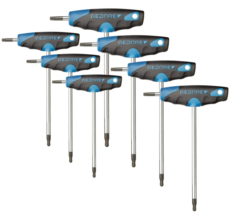 GEDORE DT 2143 KTX-007 Allen Screwdriver Set 7-Piece TX