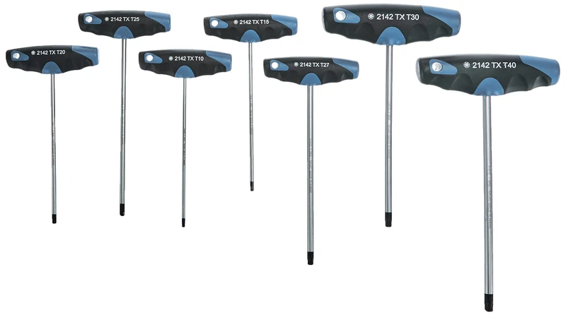 GEDORE 2142 TX-007 Screwdriver Set 7-Piece Torx