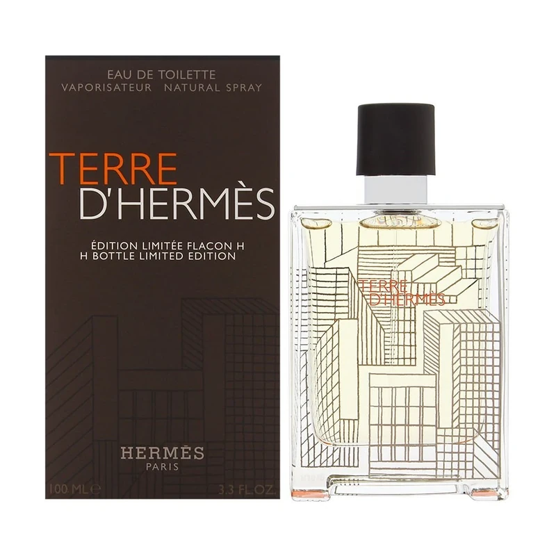 Hermes Terre D'Hermes Eau de Toilette Spray, 100 ml