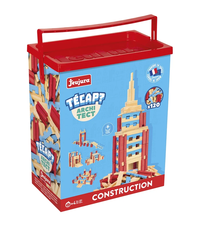 Jeujura JeujuraJ8346 Architect Tecap Bricks and Block Toy (120-Piece)