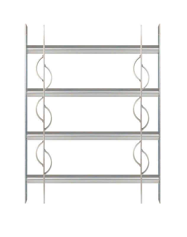 Gah-Alberts Secorino Style – Window Grille Extendible Blue-galvanised, 563646